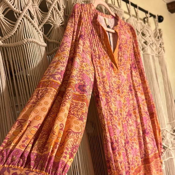 NWT Spell Village Tunic Dress in Sunrise OVERSIZED XS - Picture 6 of 10